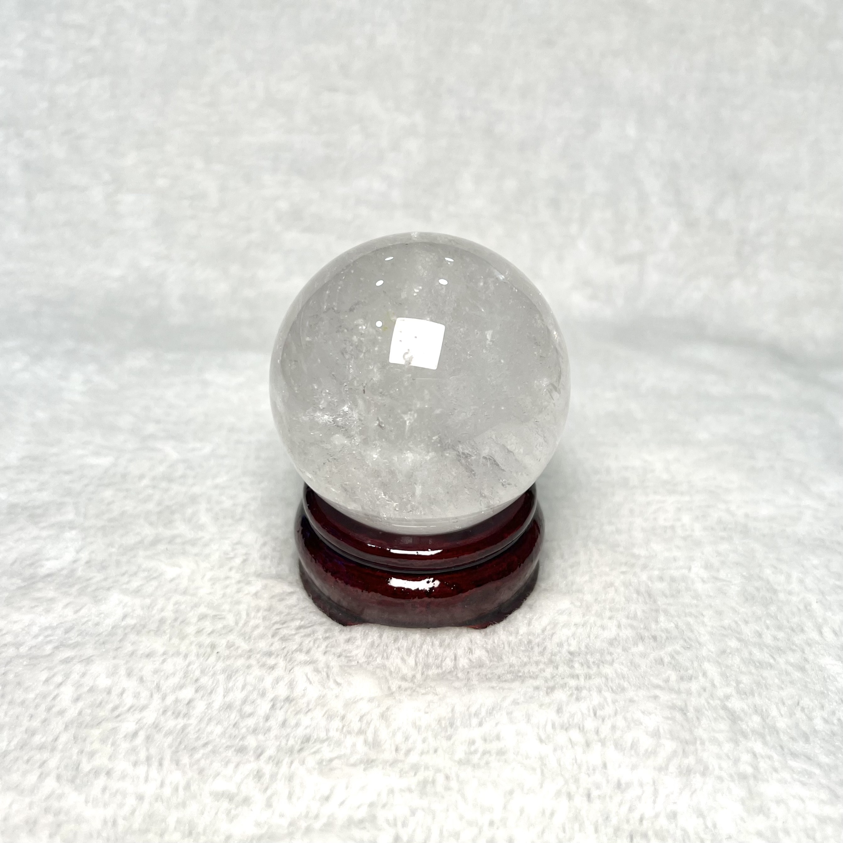 白水晶球 5.9cm #A650