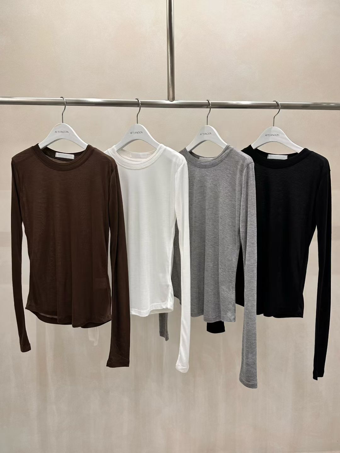 AF5026 透薄超軟綿打底長袖上衣