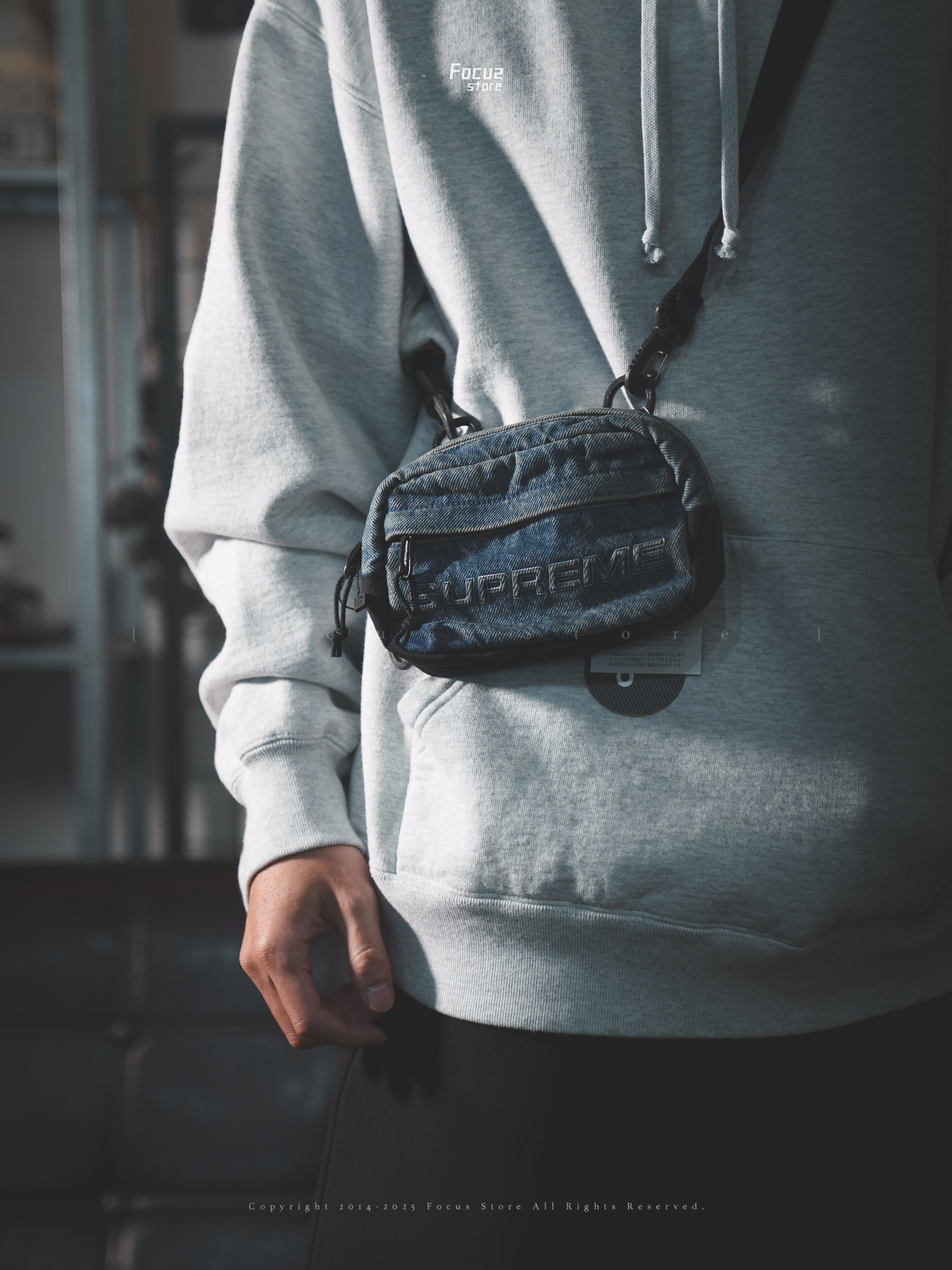 Focus Store】現貨秒發Supreme FW25 Week1 Denim Mini Shoulde