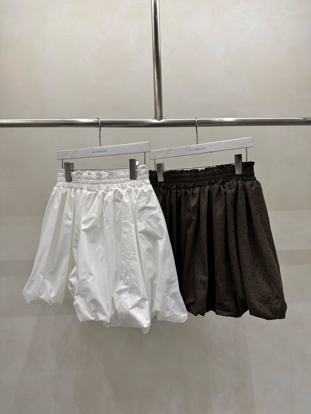 AF5027 全橡筋花苞泡泡裙