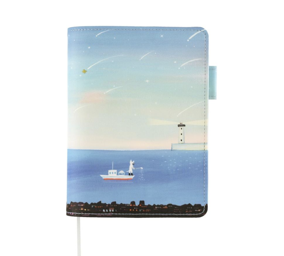 Hobonichi |ほぼ日 5年手帳 A6、A5 專用書衣 久保田寬子 - 黎明時的海之夢