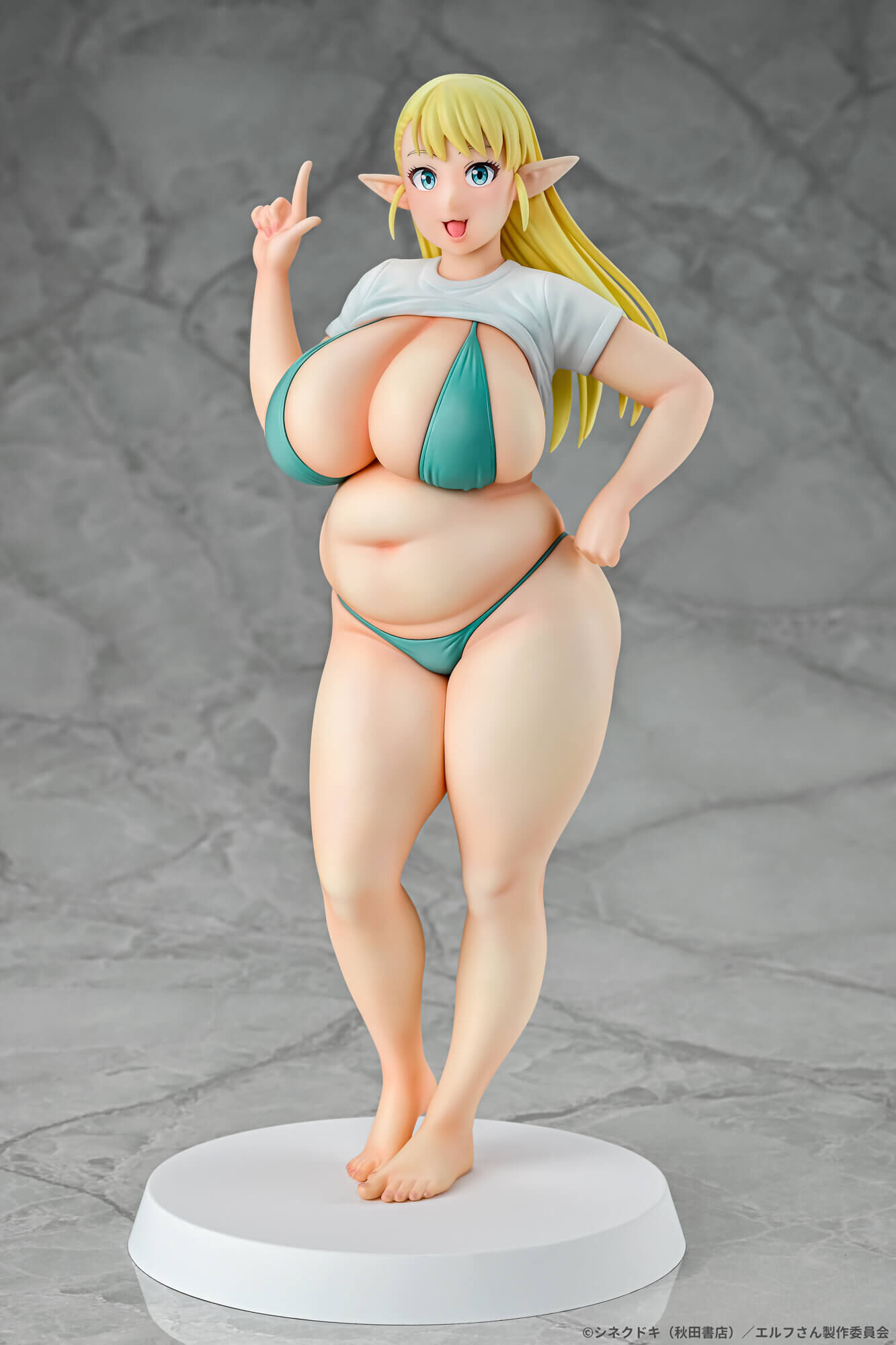 「ACG.GO」「預購」Q-six - Plus-Sized Elf Elfuda 1/7 Scale Figure 【精靈小姐瘦不了】