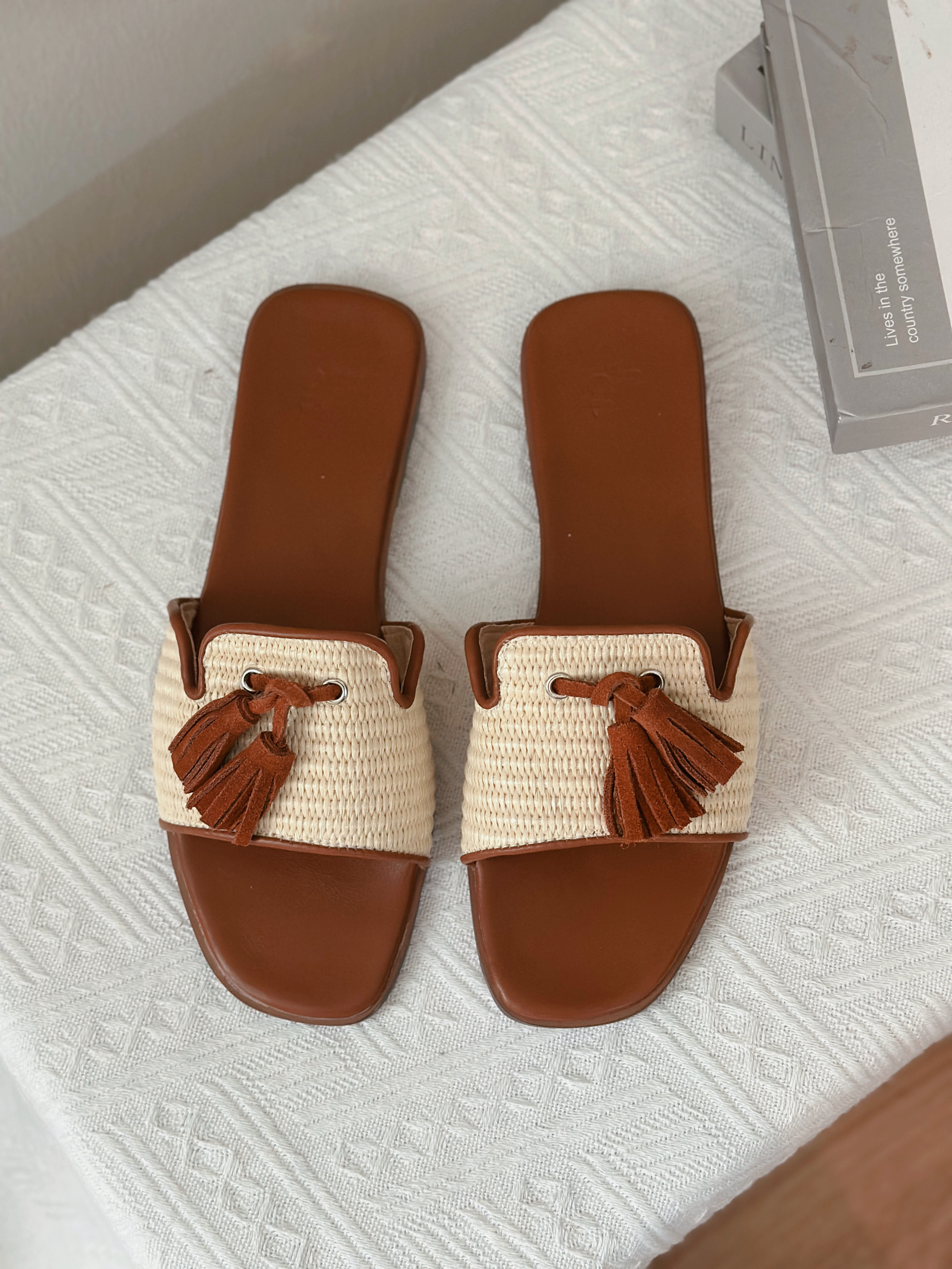 Ciene Woven Sandals Brown - SH085BRO