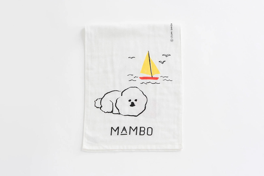 CLASKA-MAMBO 小毛巾 / 帆船