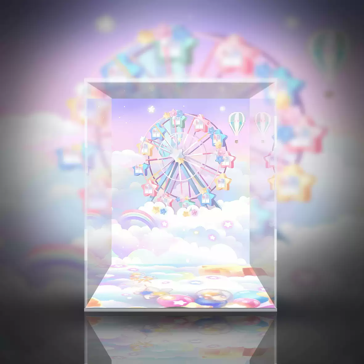 AOWOBOX] Dimoo Dream Melody Galactic Carousel d box