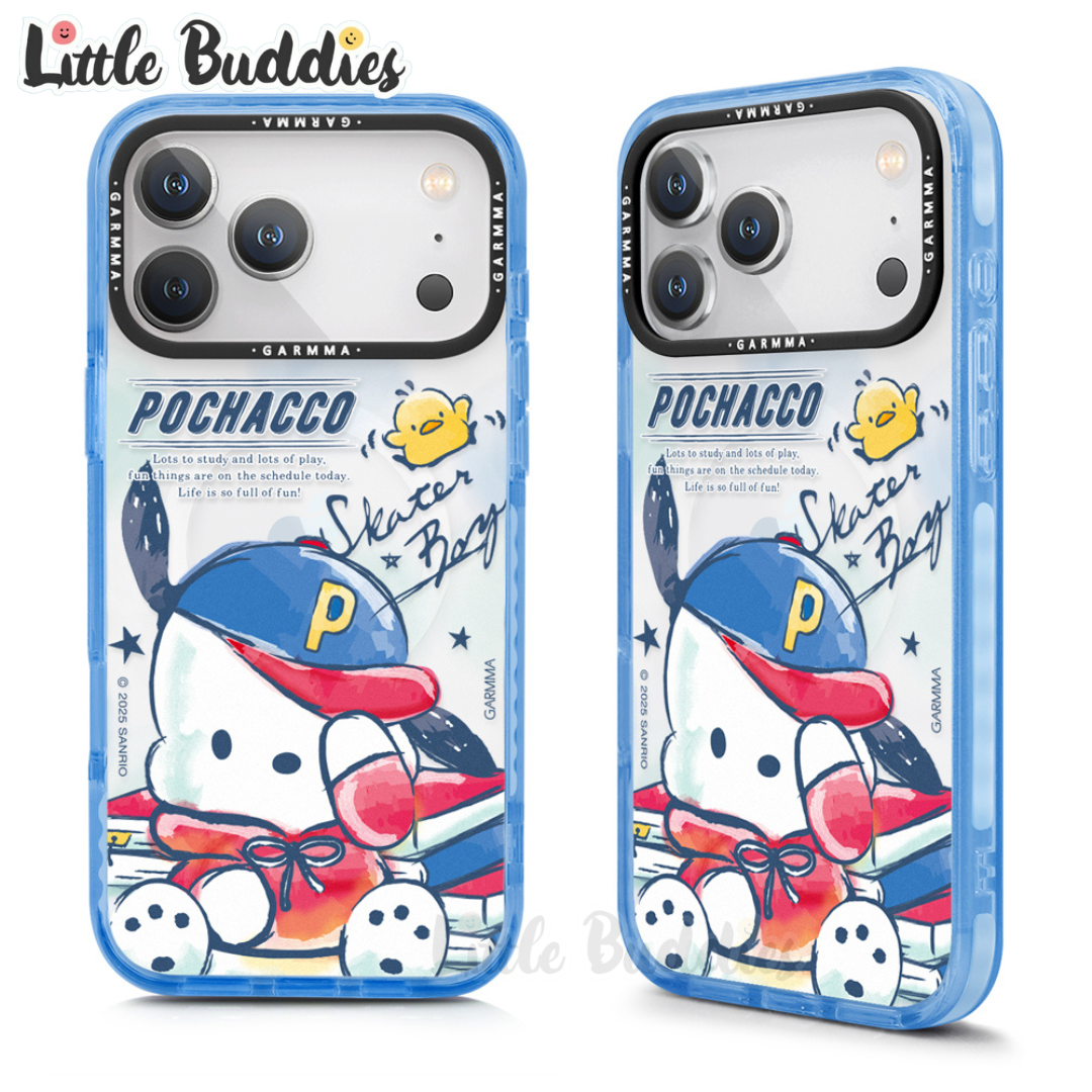 台灣 Garmma x Sanrio Pochacco PC狗 iPhone 17系列 磁吸款保護殼