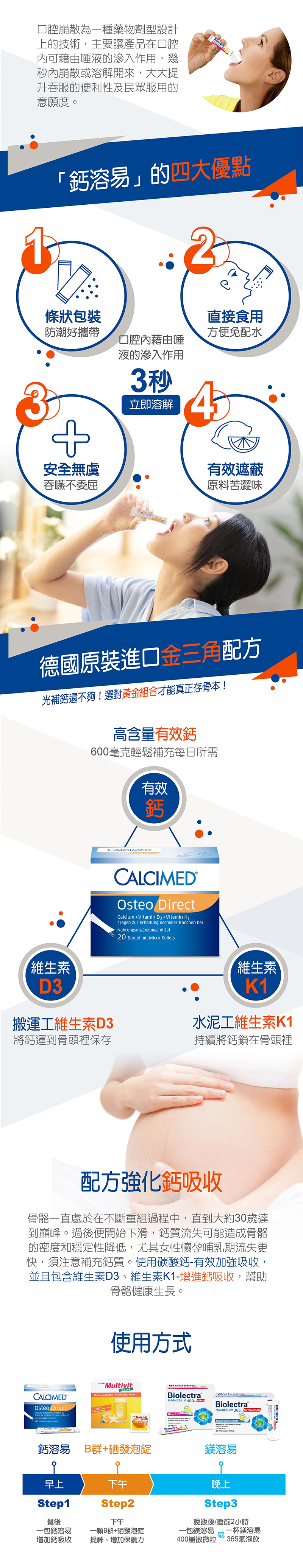 HERMES，鈣溶易口腔崩散微粒