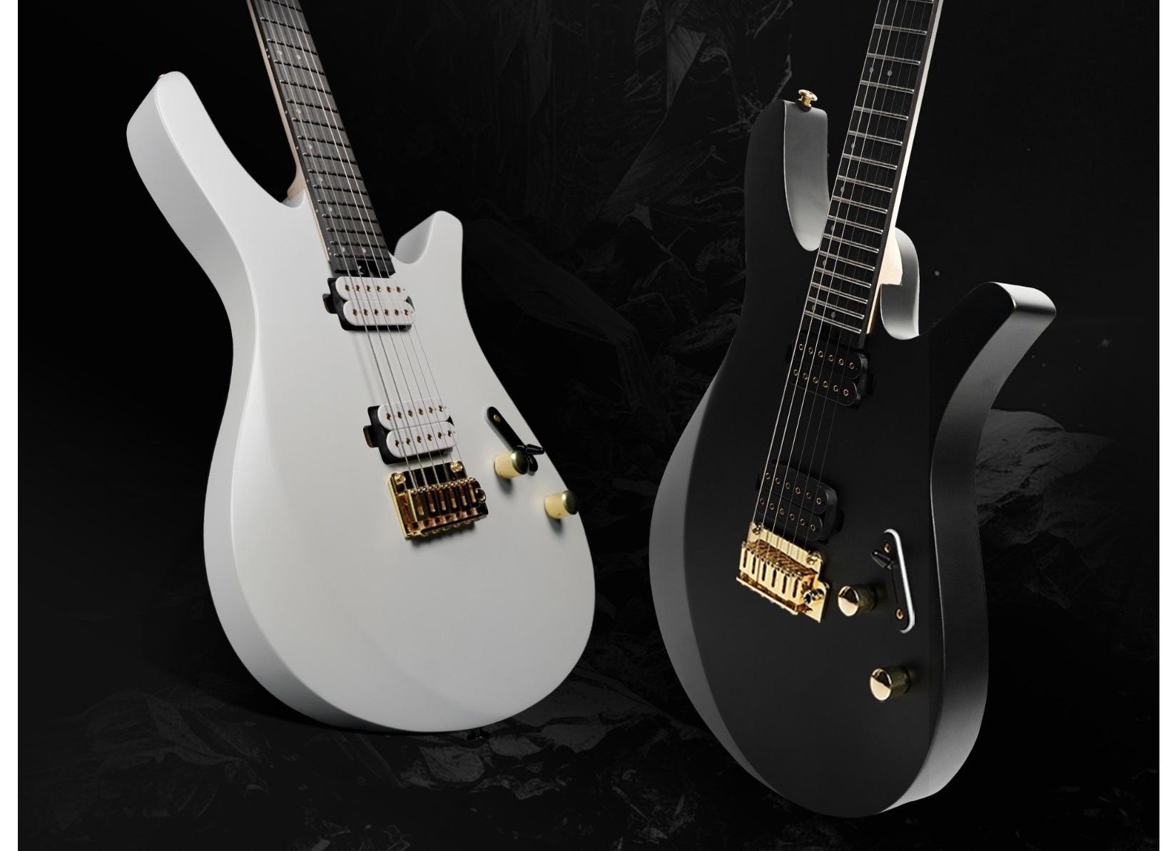 Divitone Divitone DSG-10 智慧電吉他限定配色 銀河黑 礦石白 — 三峽吉他 / Bass