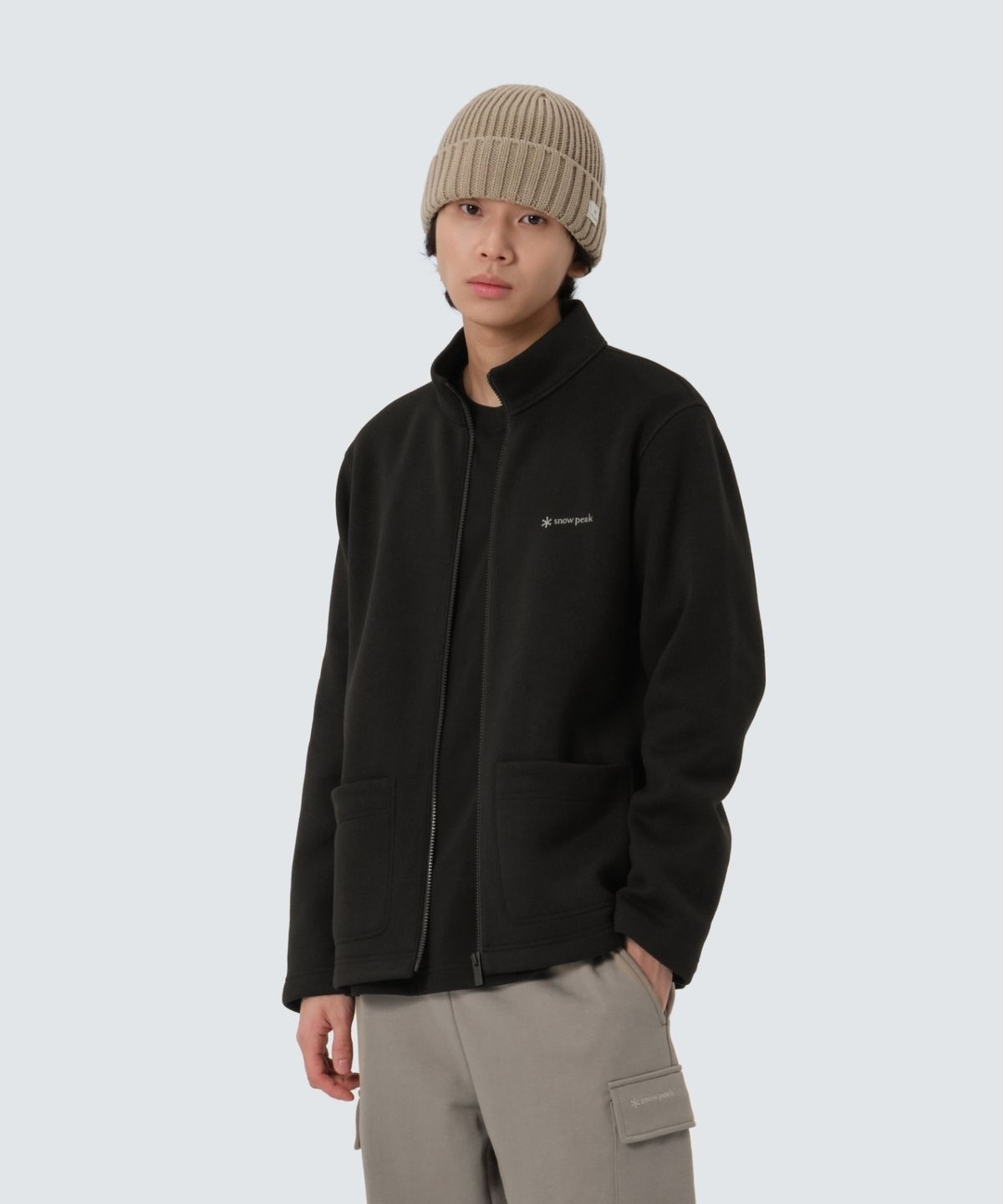 【代購】Snow Peak 雪諾必克 Knit 男 立領 羊毛 開襟 外套 長袖 S25WMFFJ76