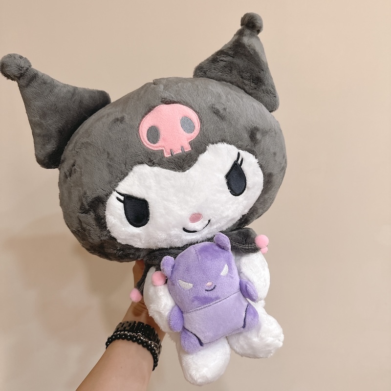 《09114》抱著巴庫的黑酷洛米/12吋