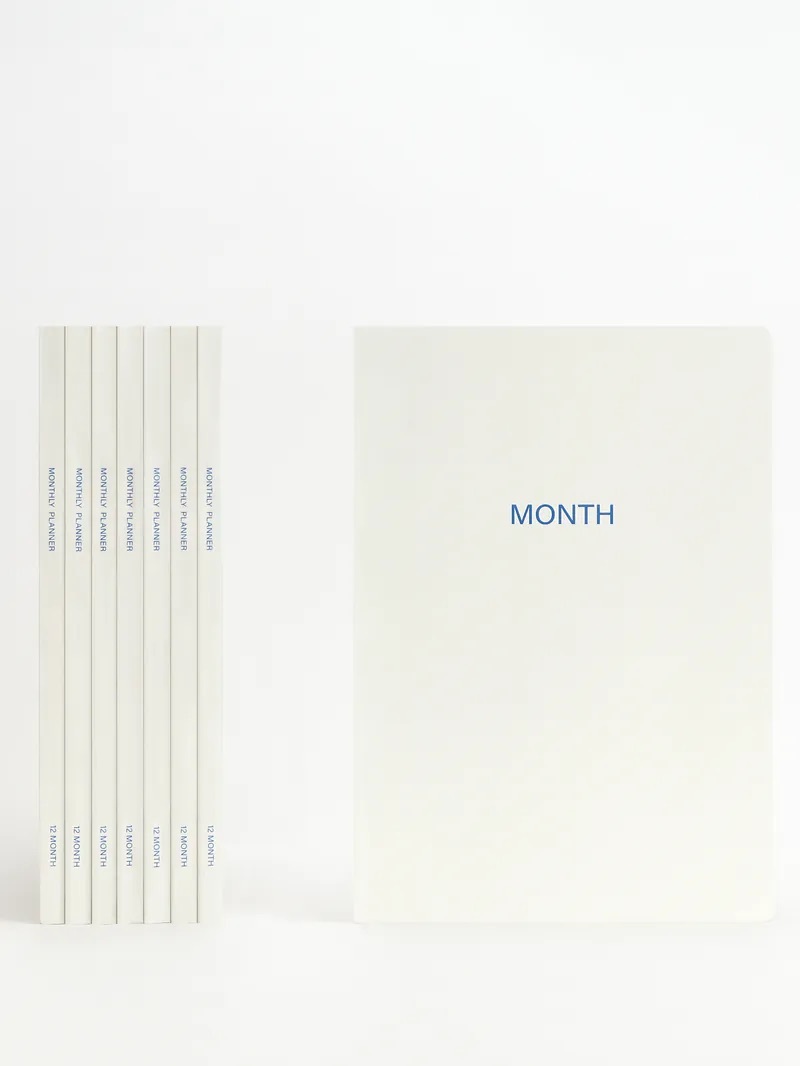 orlo.｜undated monthly planner・無時效月計劃本
