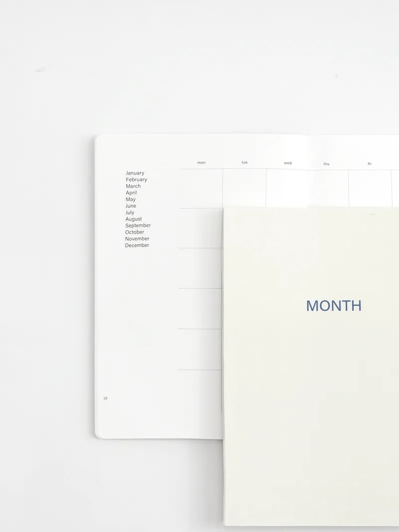 orlo.｜undated monthly planner・無時效月計劃本