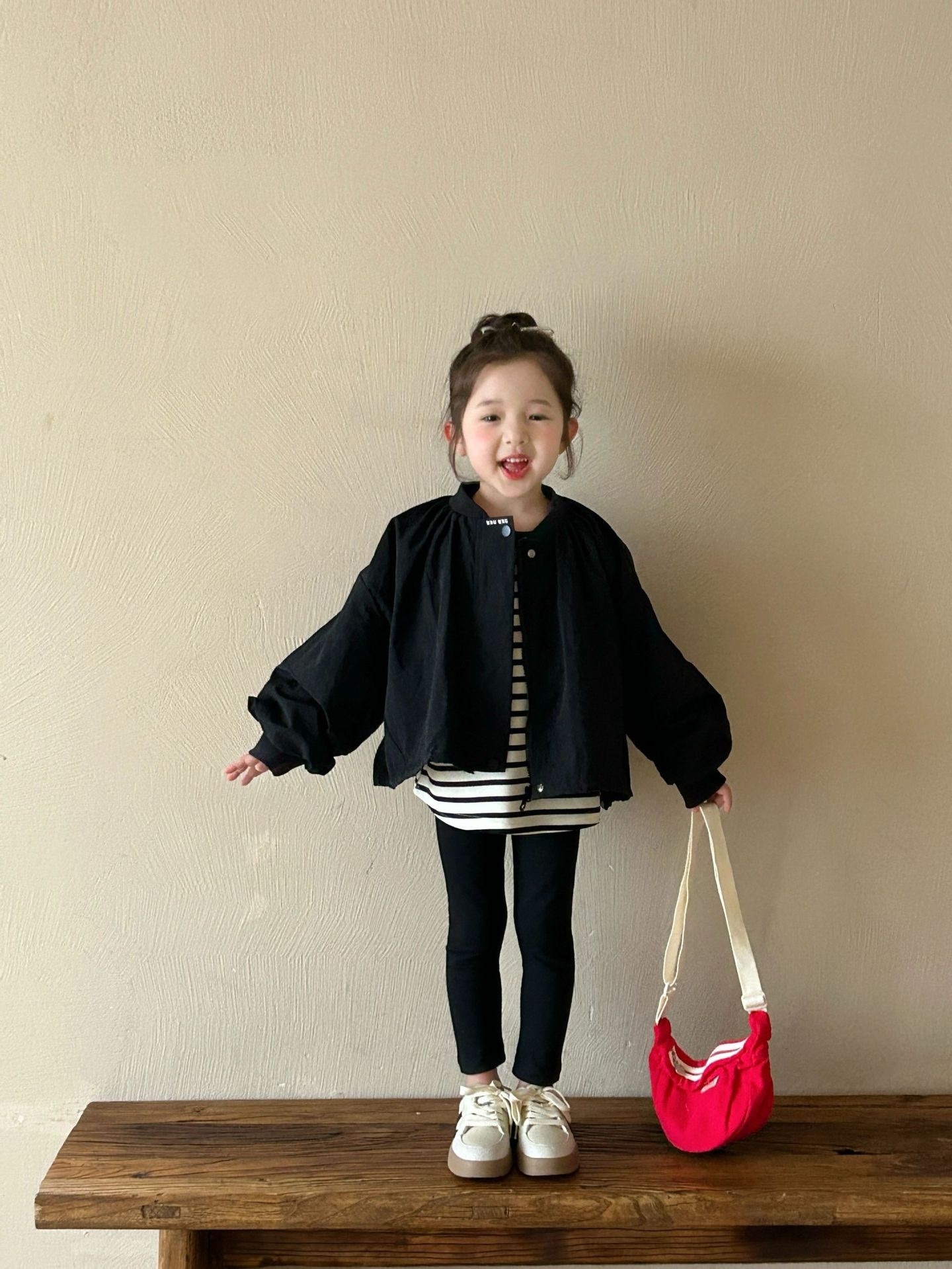 休閒拉鍊飛行防風外套