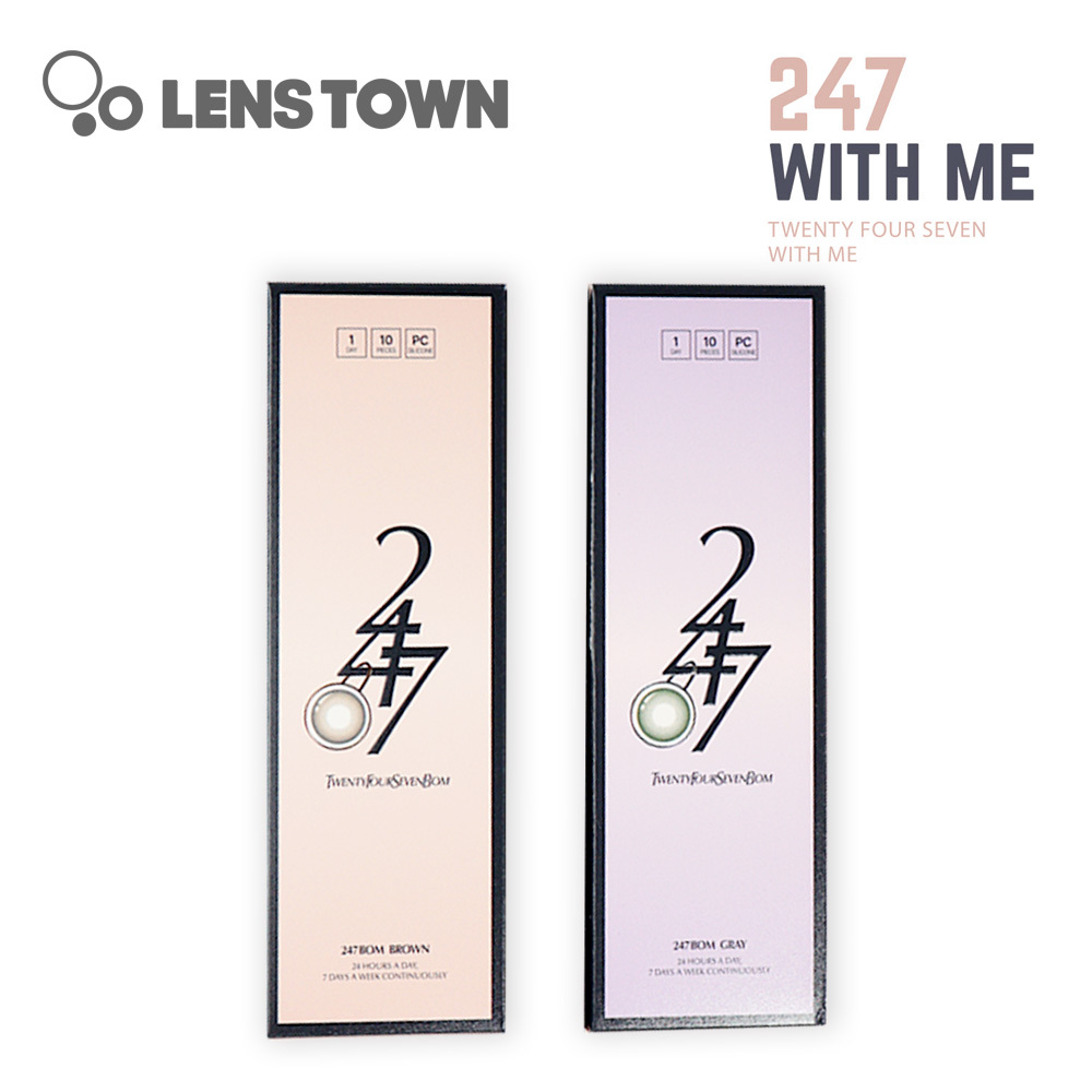 Lenstown 247 Bom 1 Day 美瞳 彩色 日拋 隱形眼鏡 10片