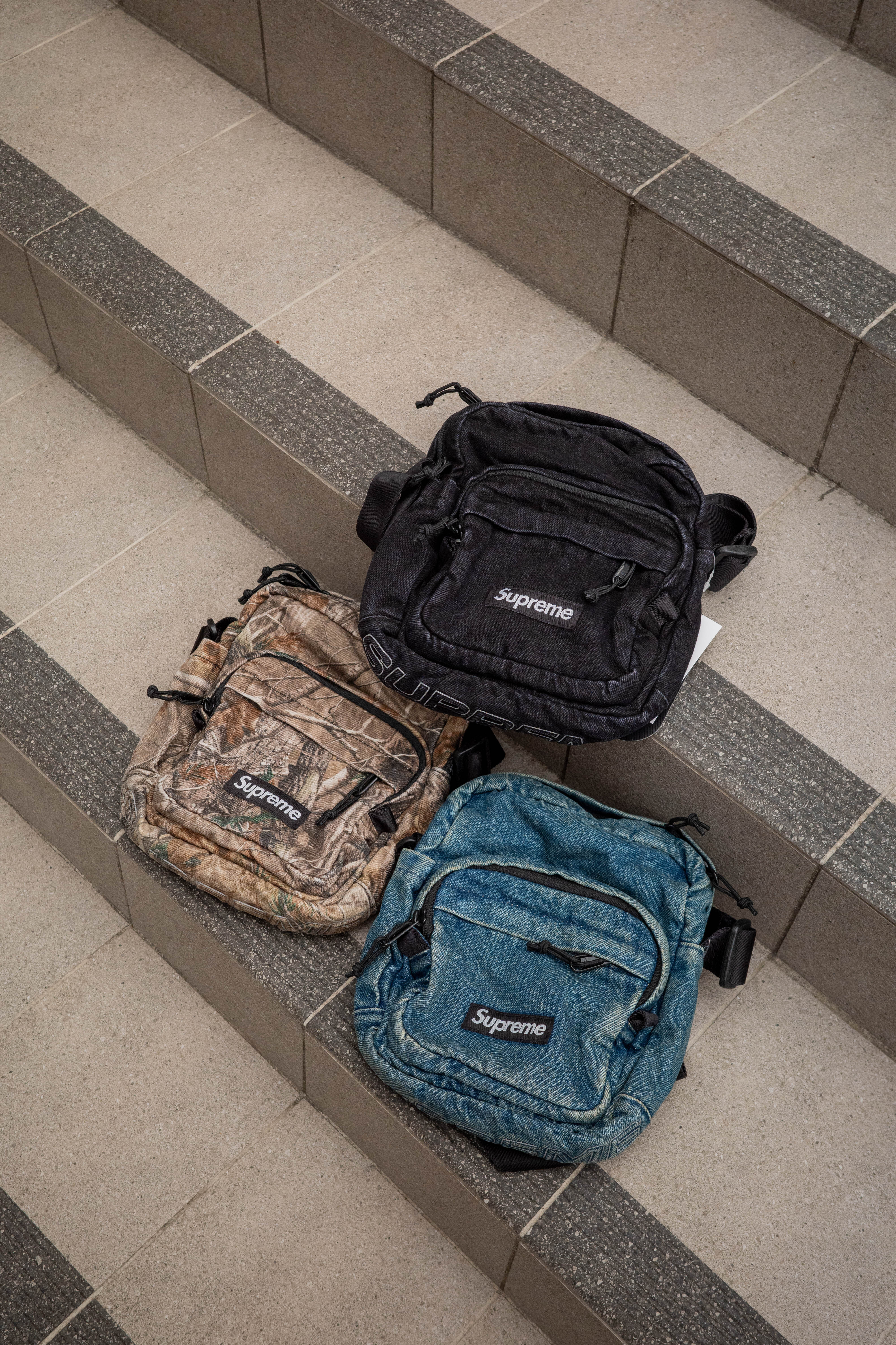 Supreme fw25 shoulder bag 牛仔側背小包 fw25b4