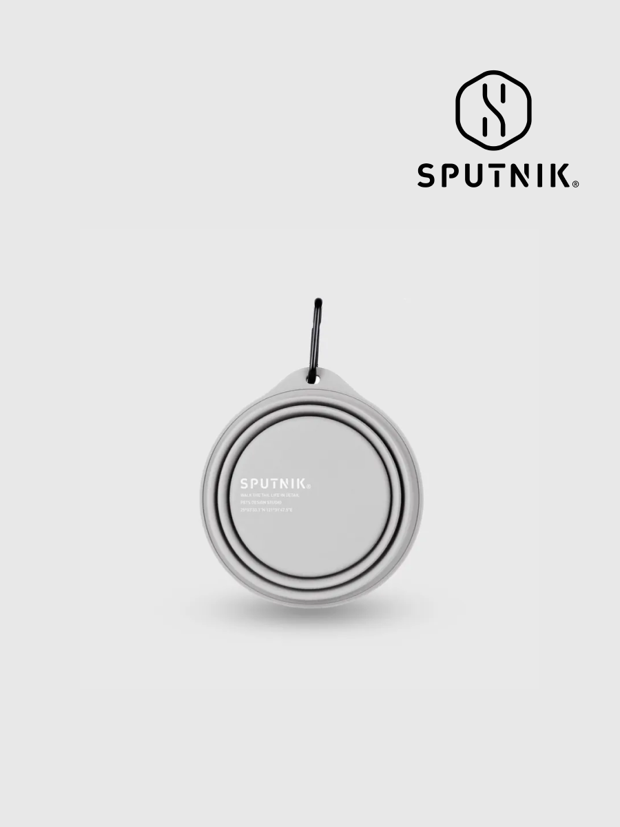 【SPUTNIK】EXPLORE 寵物折疊碗｜灰