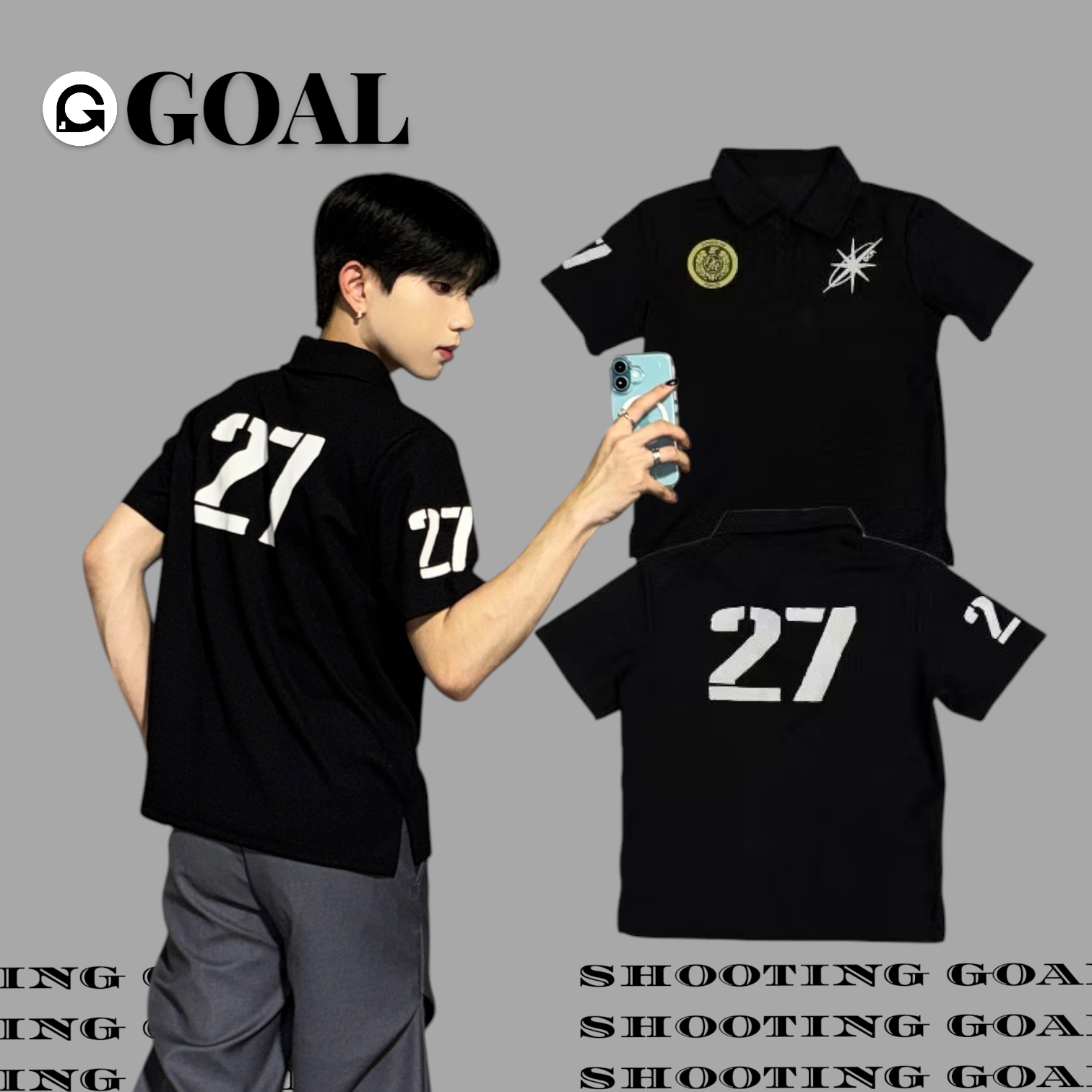 (GOAL) DCM 27 系列 老錢風 POLO 衫