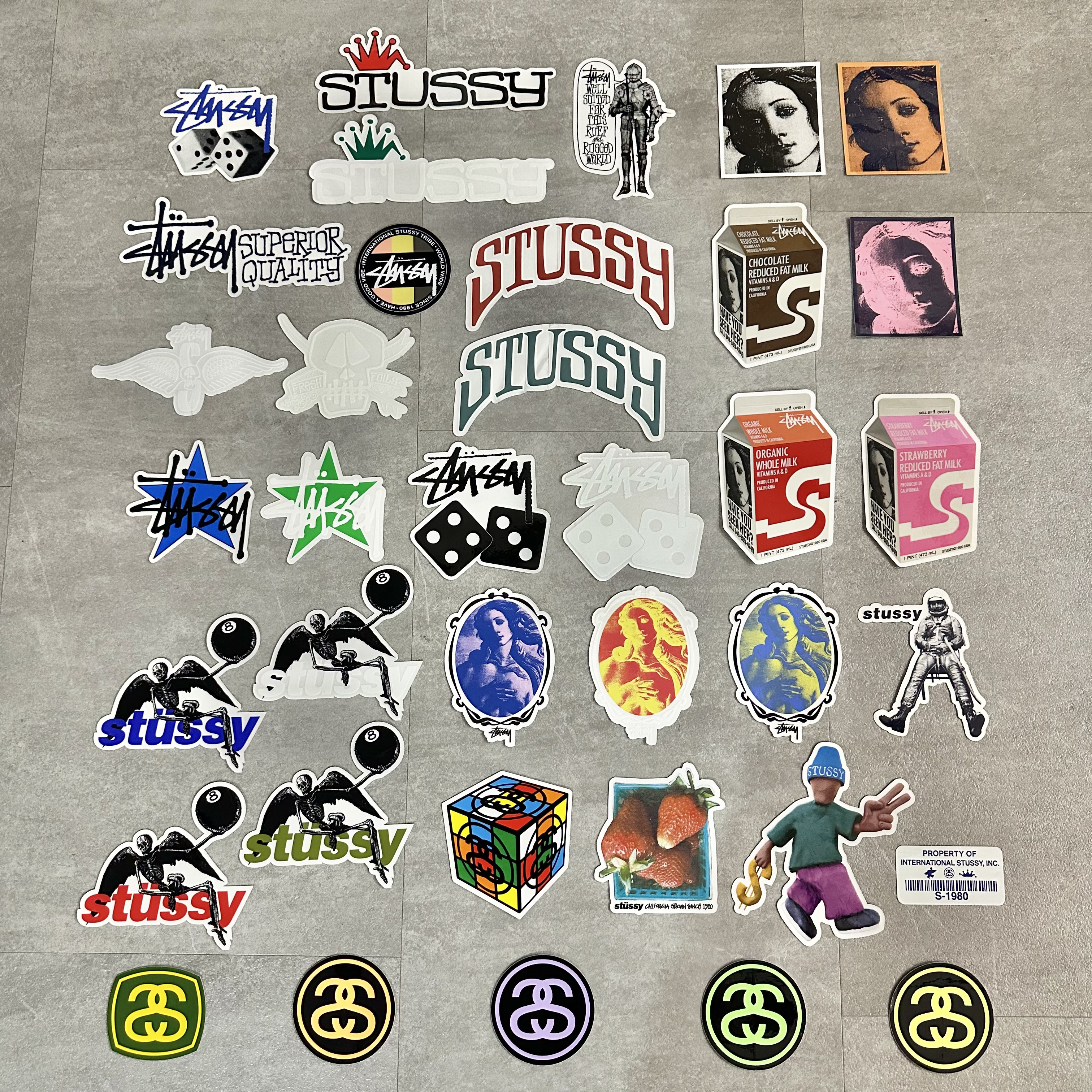 ☆ETW☆【EASY TO WEAR】Stussy sticker 貼紙