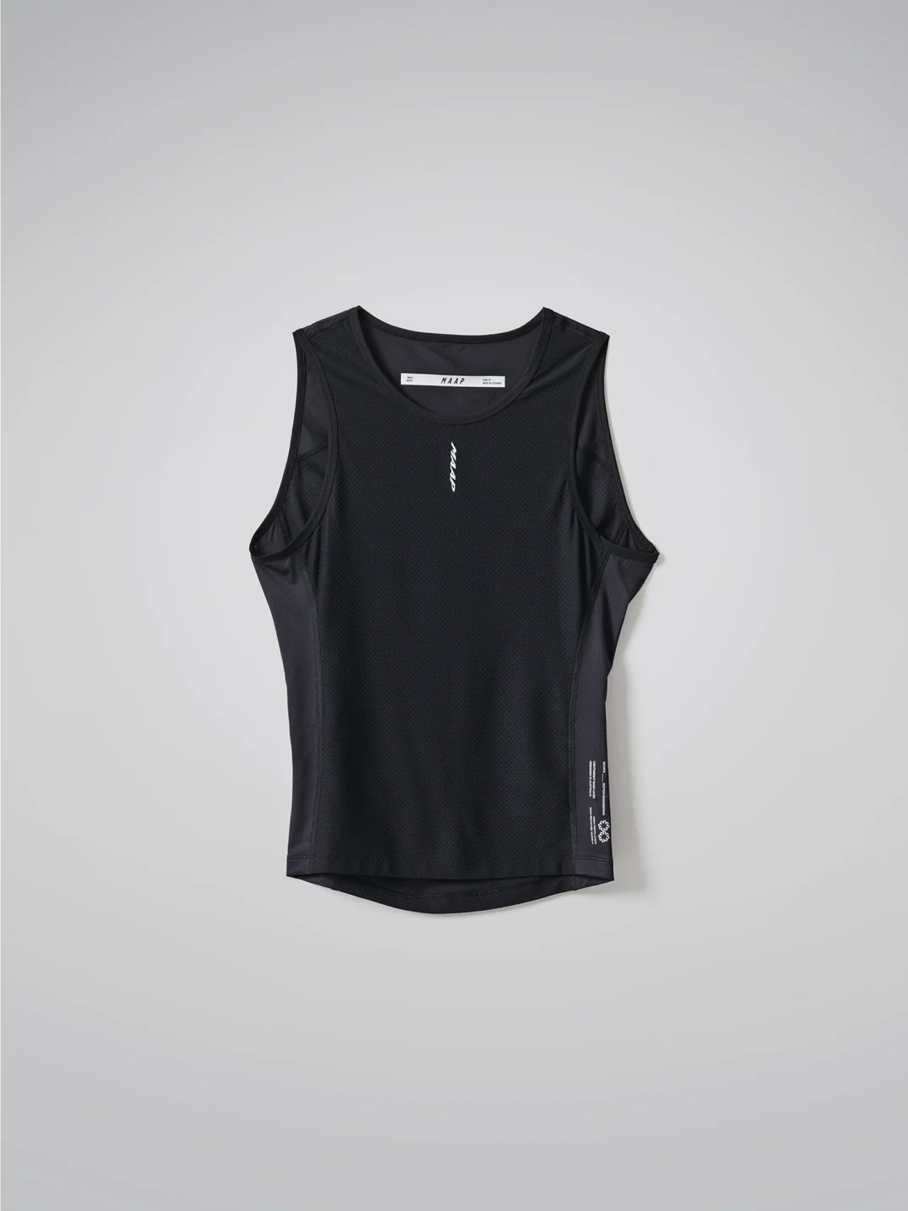 【MAAP】Team Midweight Layer 透氣內搭背心 / Black 經典黑