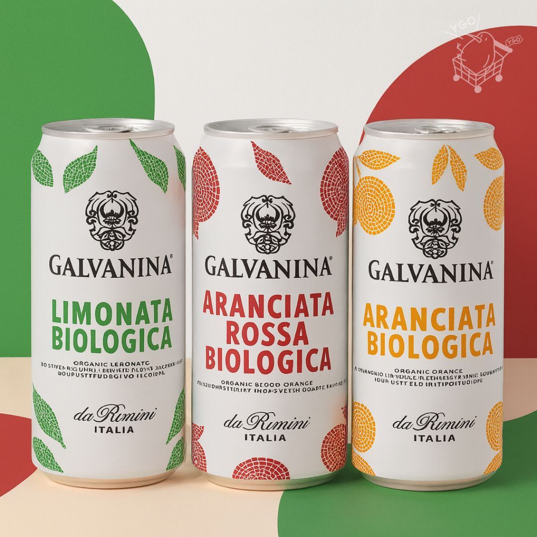 |義大利| 羅馬之源有機氣泡飲 - 三種口味 330ml