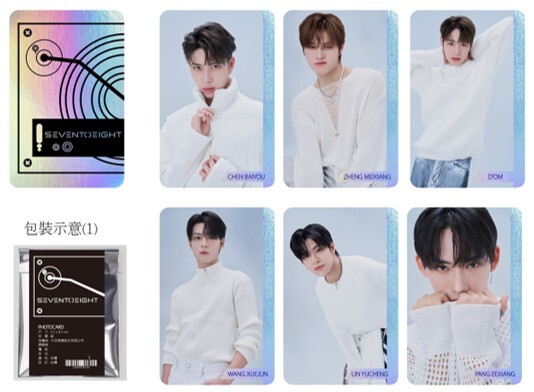 SEVENTOEIGHT寫真卡(盲抽)