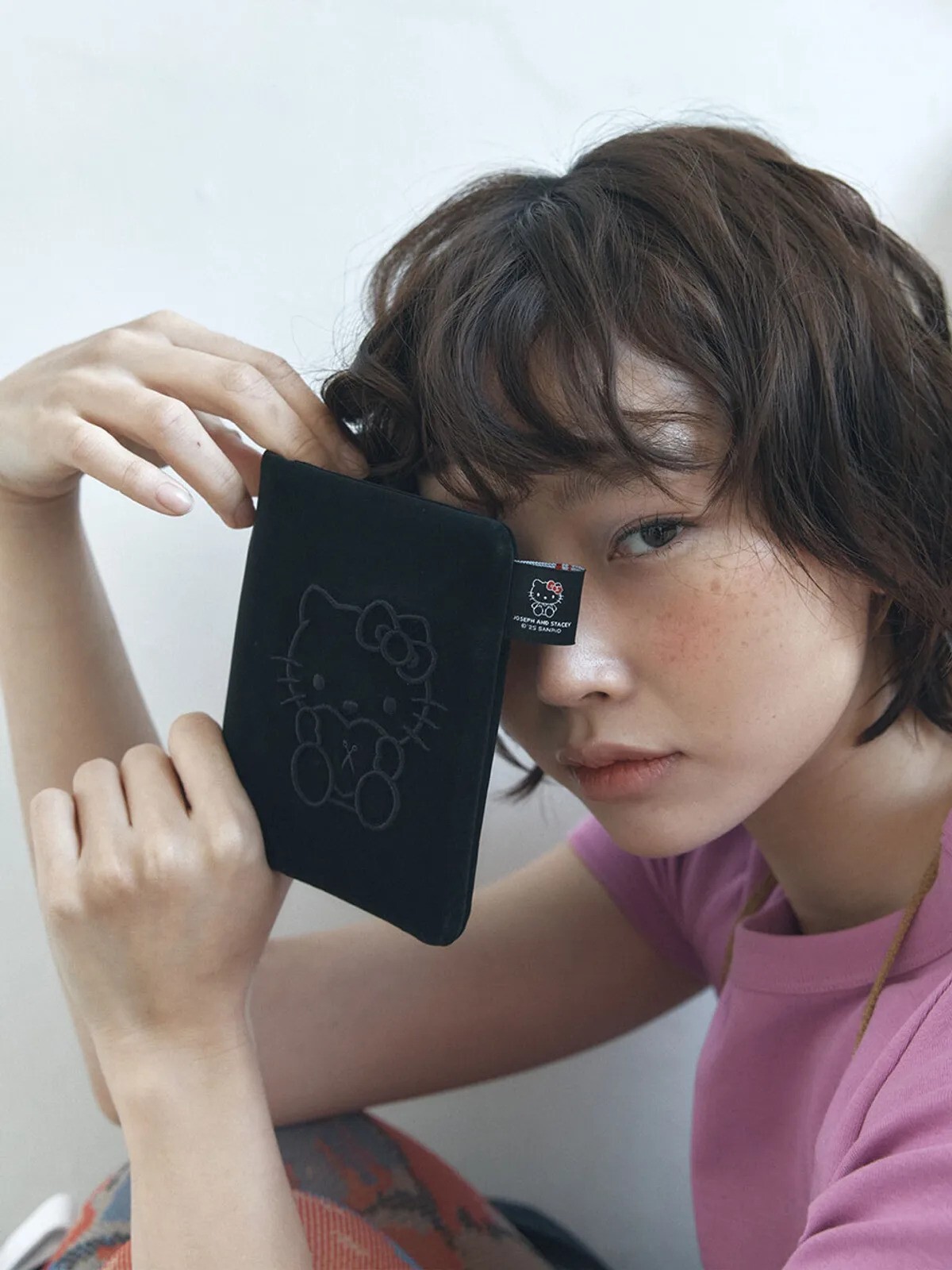 Joseph & stacey - Haze Travel Wallet Hello Kitty Black