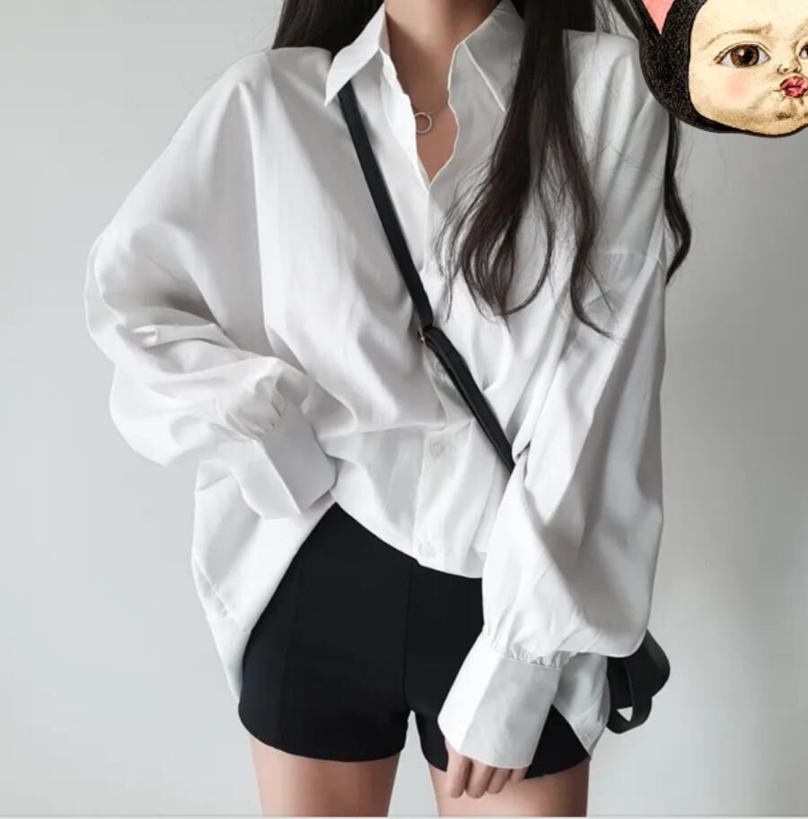 【直播】BL091135 圓鈕襯衫