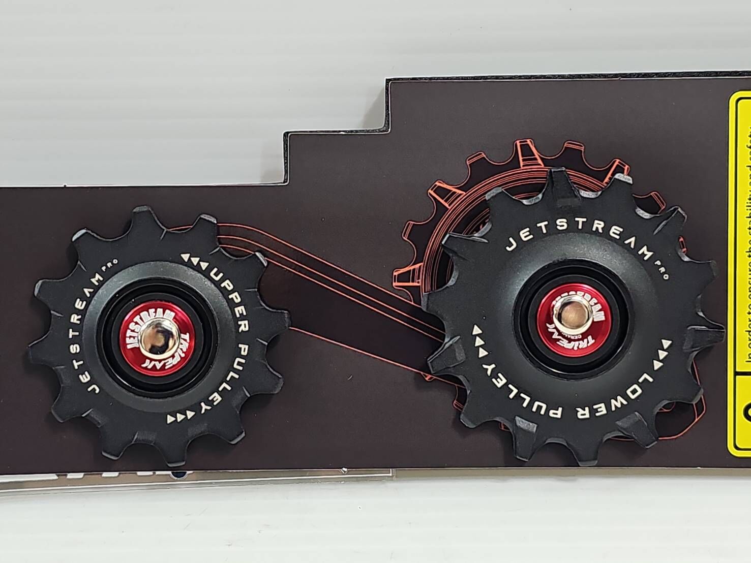 Tripeak 12/14T SRAM AXS E1 12S用 陶瓷大導輪  RED E1 FORCE E1 RIVAL E1 加大陶瓷導輪 大導輪 黑色款