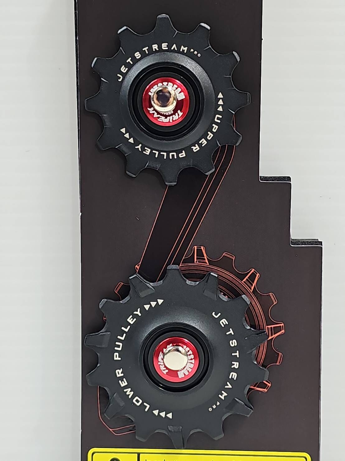 Tripeak 12/14T SRAM AXS E1 12S用 陶瓷大導輪  RED E1 FORCE E1 RIVAL E1 加大陶瓷導輪 大導輪 黑色款