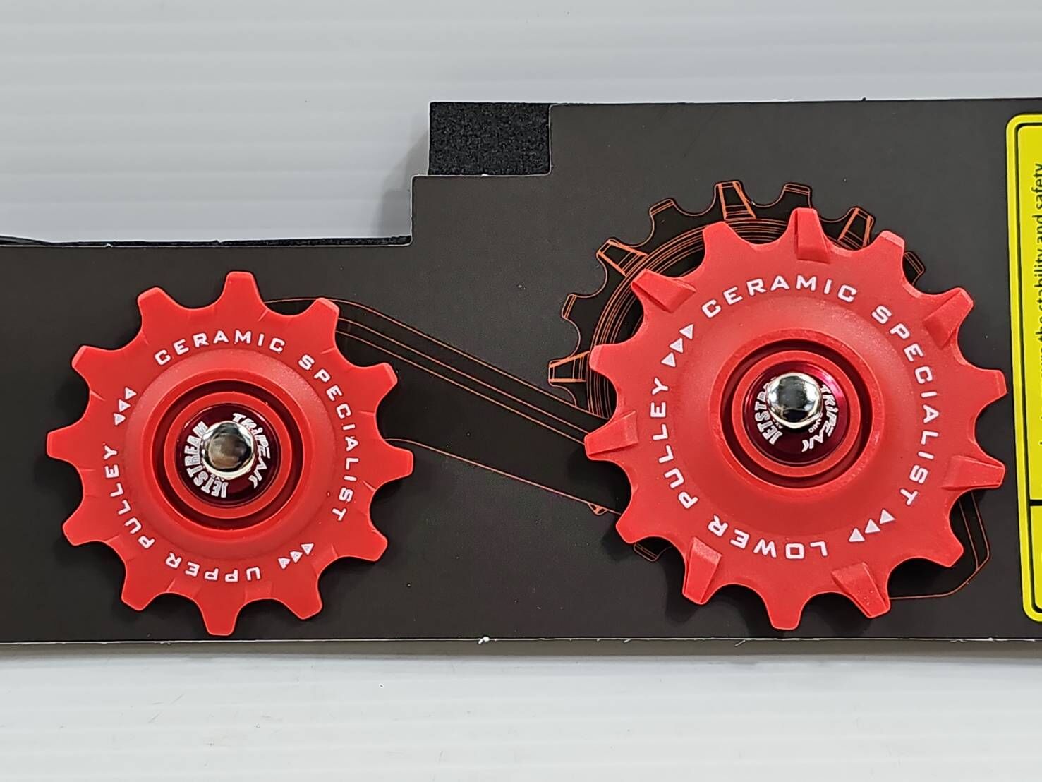 Tripeak 12/14T SRAM AXS E1 12S用 陶瓷大導輪  RED E1 FORCE E1 RIVAL E1 加大陶瓷導輪 大導輪 紅色款