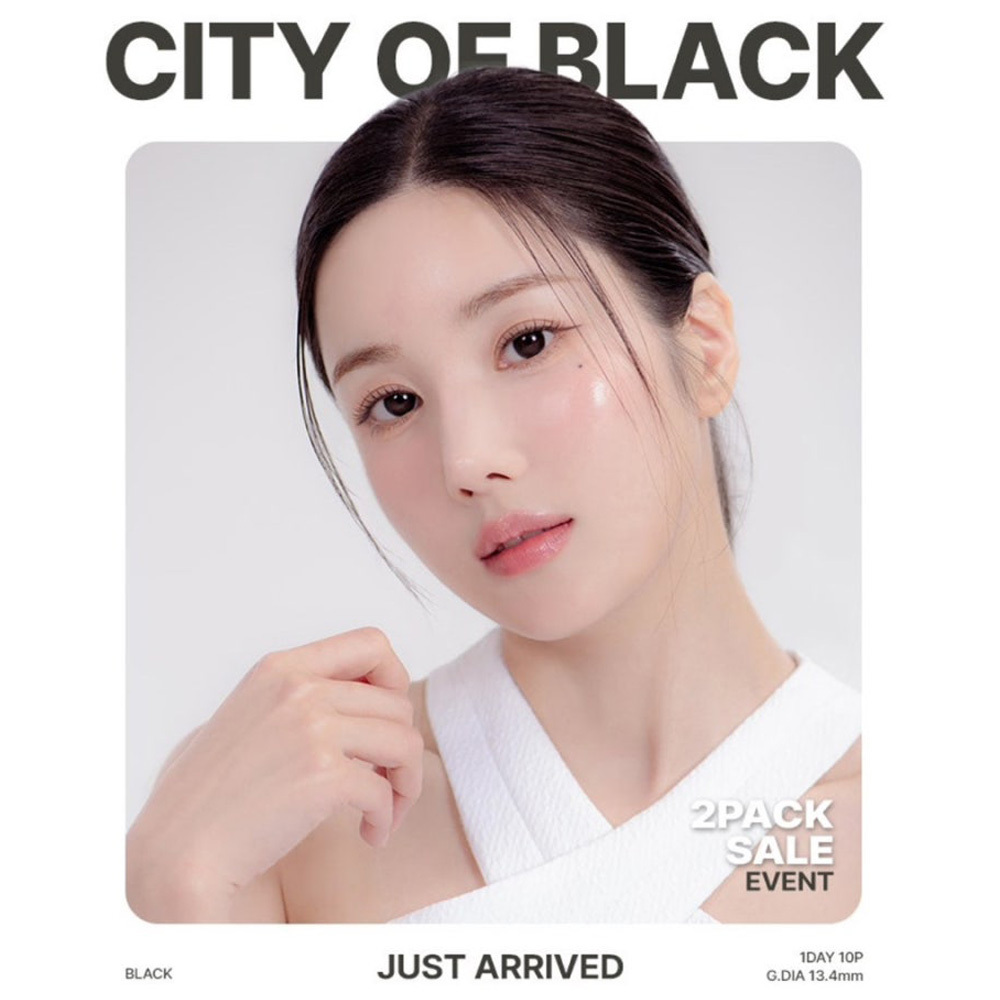 Lenstown City Of Black 1 Day 美瞳 彩色 日拋 隱形眼鏡 10片