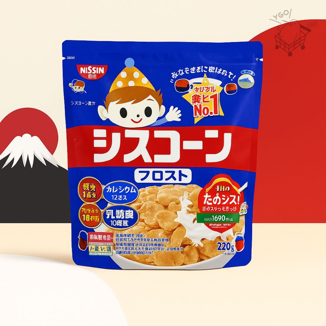 |日本| Nissin Big 玉米脆片 - 糖霜口味 220g