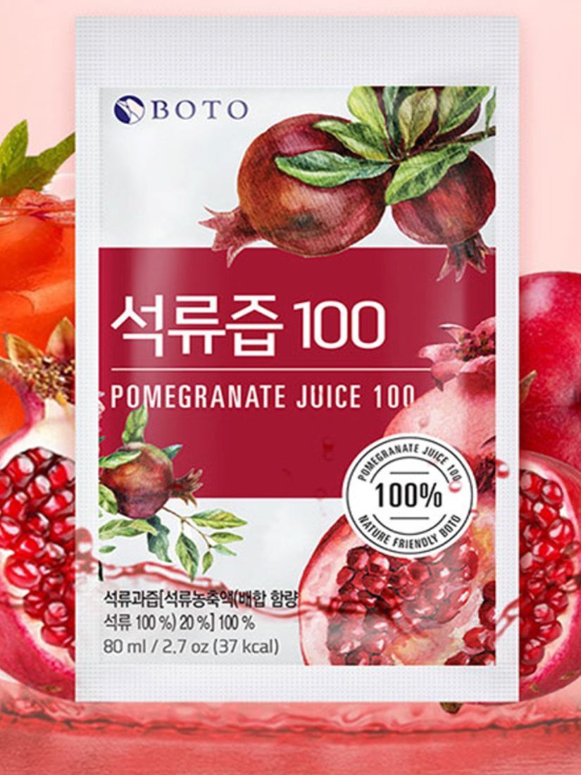 【 限量現貨 】boto紅石榴飲 80ml 韓國