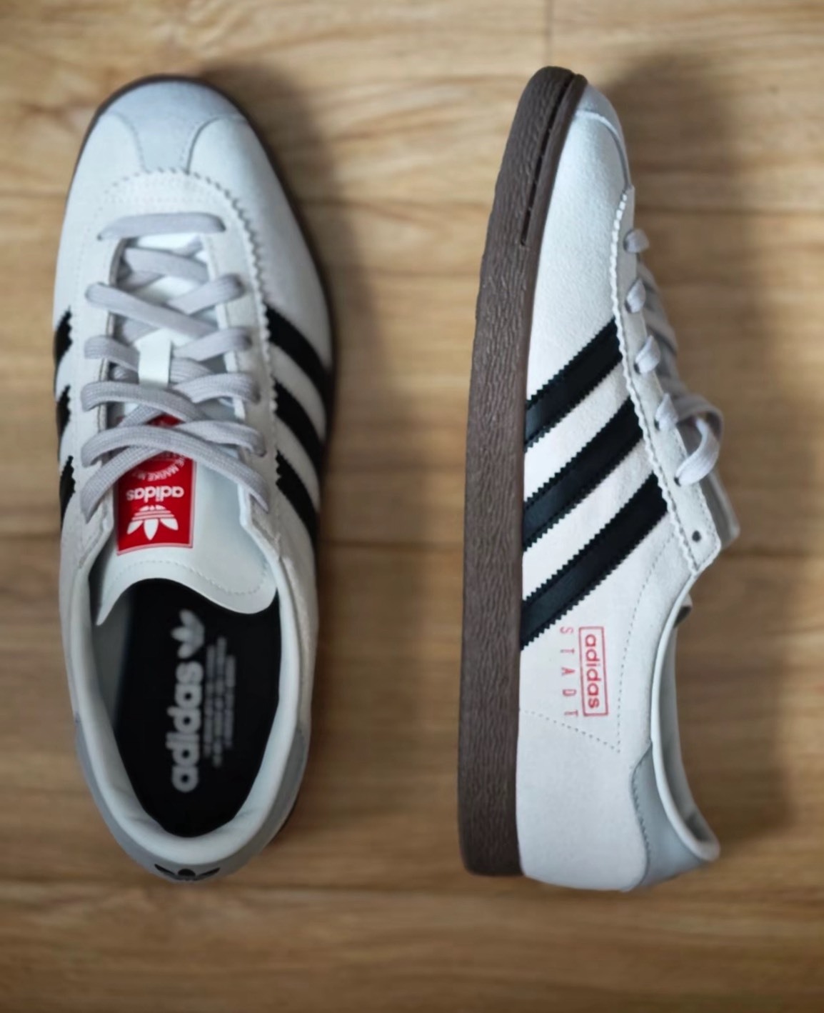 【現貨】Adidas Originals Stadt 灰色 復古 德訓鞋 女鞋 JR6342