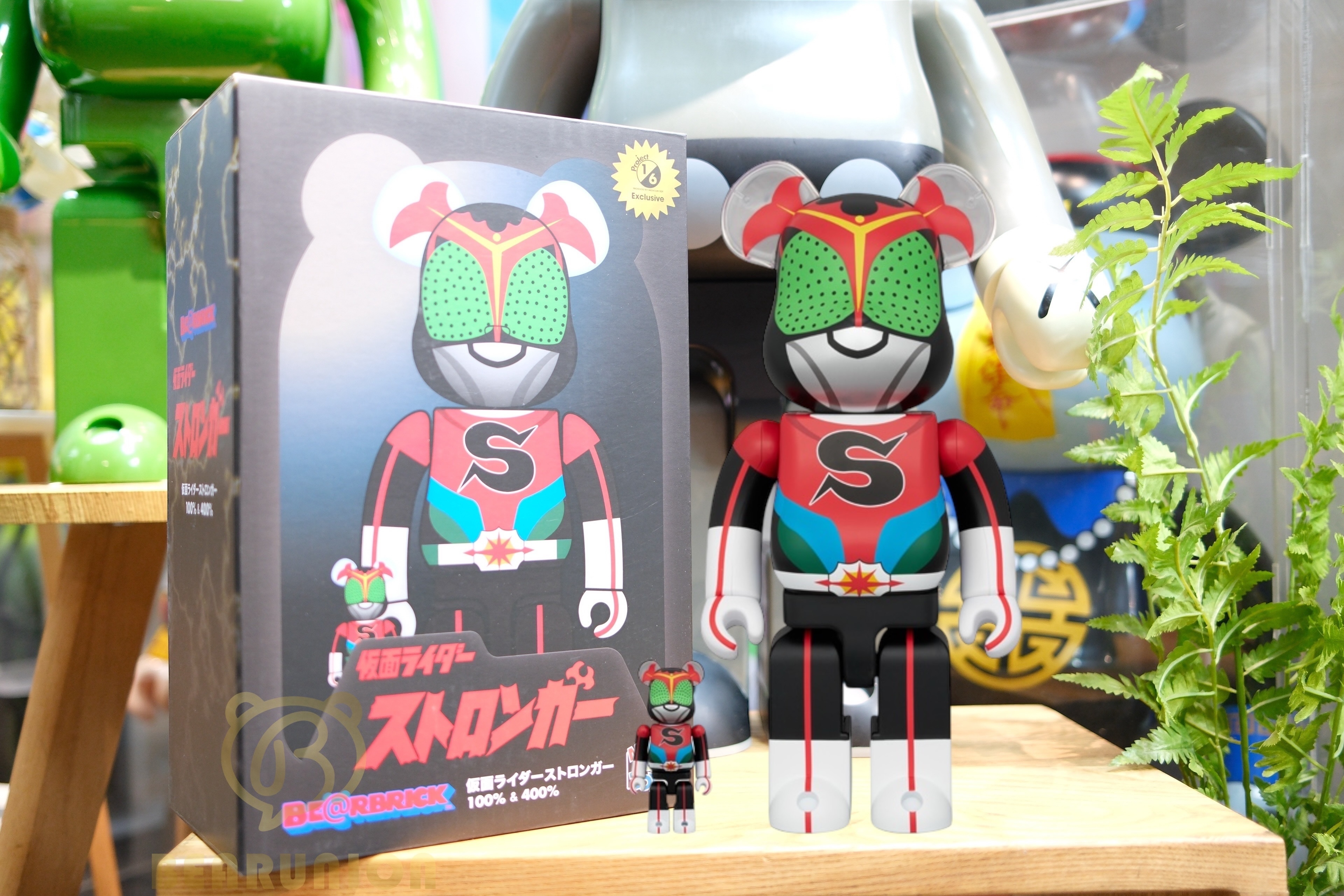 🎏預訂🎏Bearbrick 400% 100% 仮面ライダーストロンガー Stronger