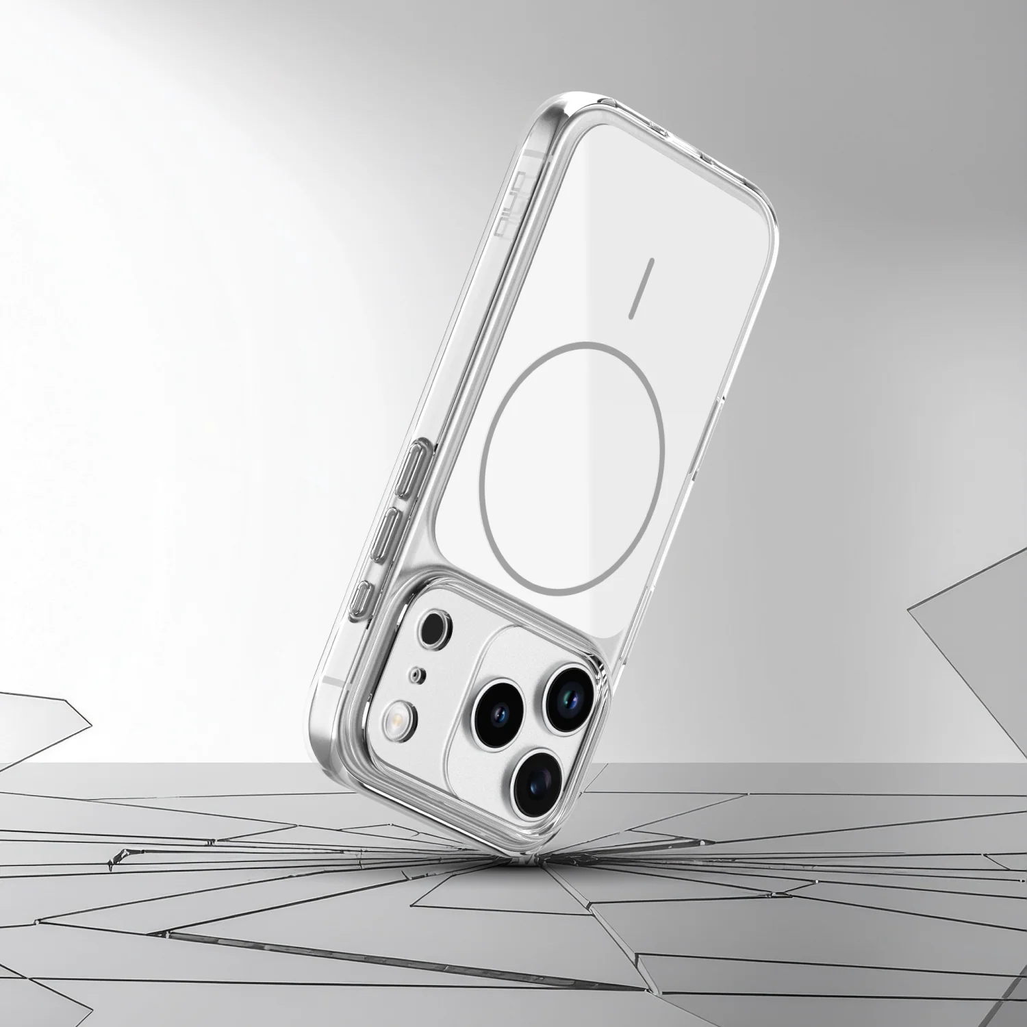 台灣 UNIU OI 方芯亮透防摔殼- iPhone 17 Pro