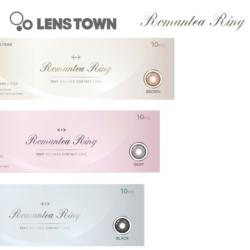 Lenstown Romantea Ring 1 Day 美瞳 彩色 日拋 隱形眼鏡 10片