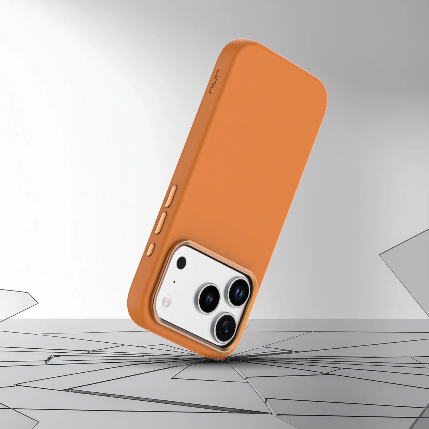 台灣 UNIU SENSA 科技磁吸皮革殼-iPhone 17 Pro