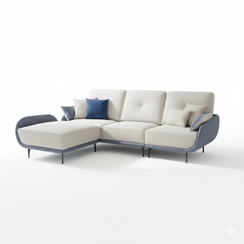 托夫 | 三人腳踏 | 機能布沙發