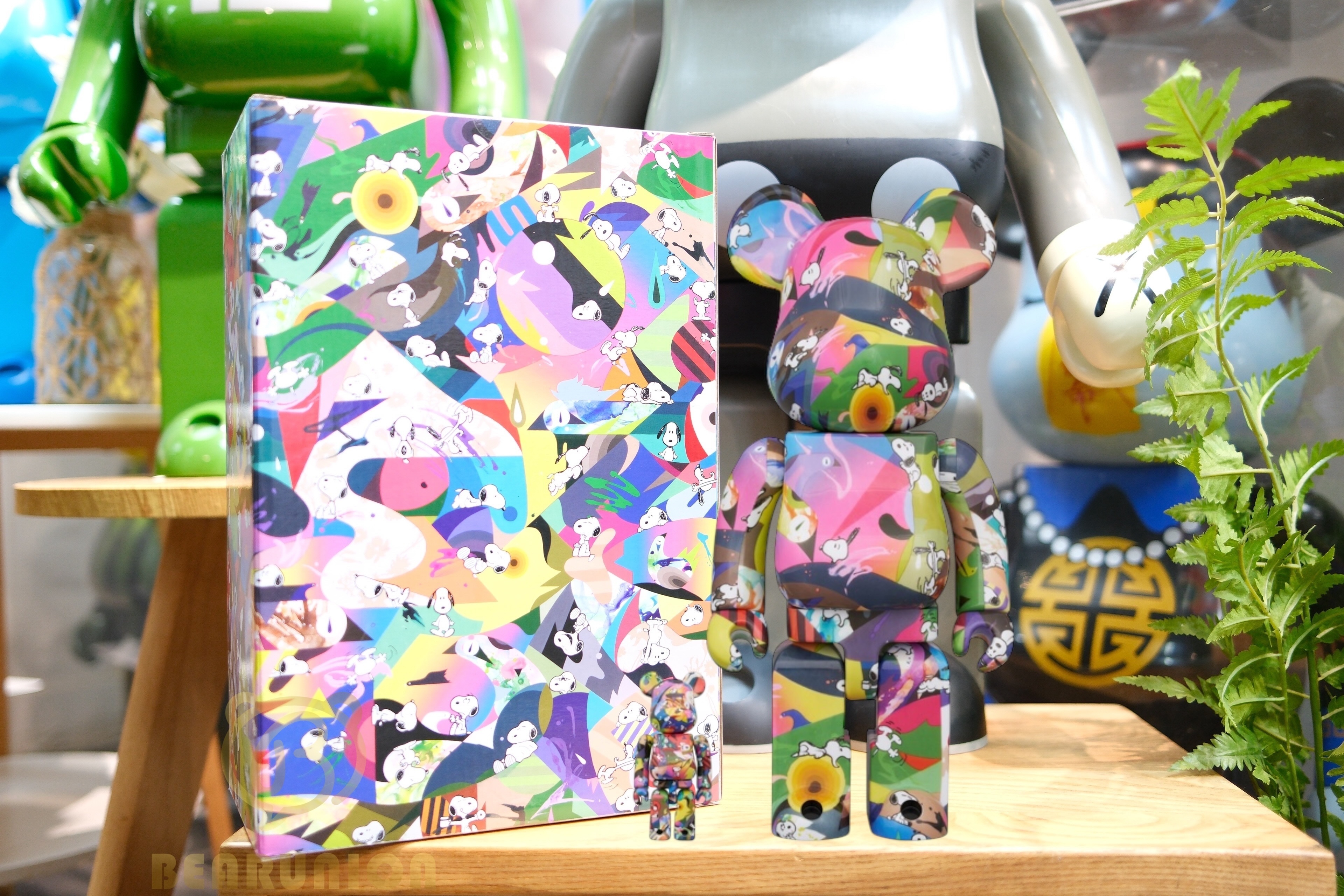 🎏預訂🎏Bearbrick 400% 100% TOMOKAZU MATSUYAMA × PEANUTS