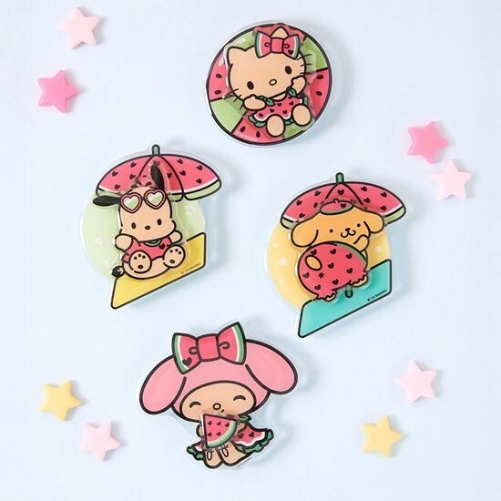 Olive Young x Sanrio 曬黑系列 Spin Smart 韓國限定 手機支架