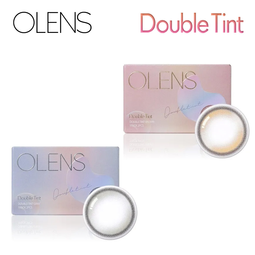 Olens Double Tint 1 Month 美瞳 月拋 彩色 隱形眼鏡 2片