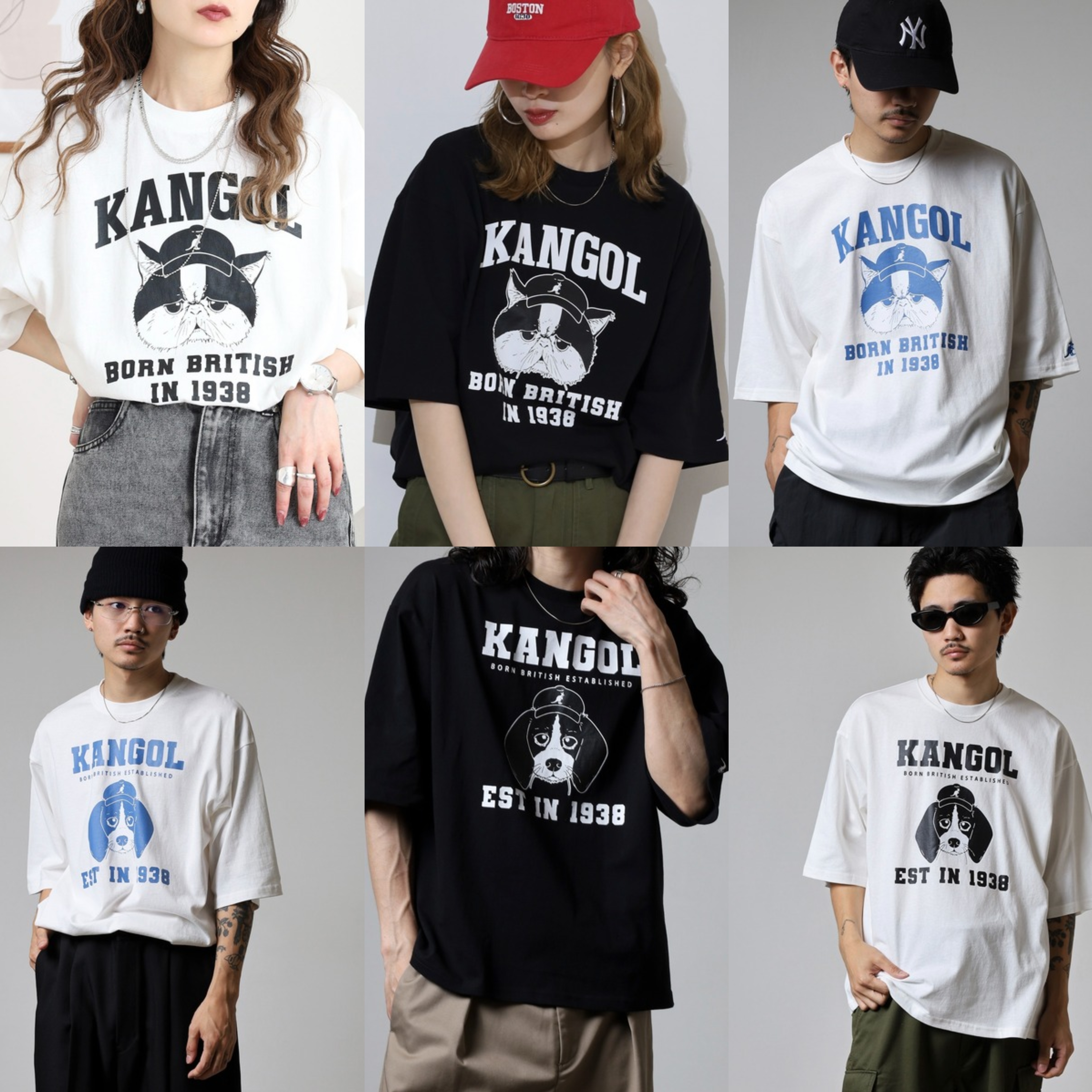 JP KANGOL UNISEX T-SHIRT （P9 JP127）