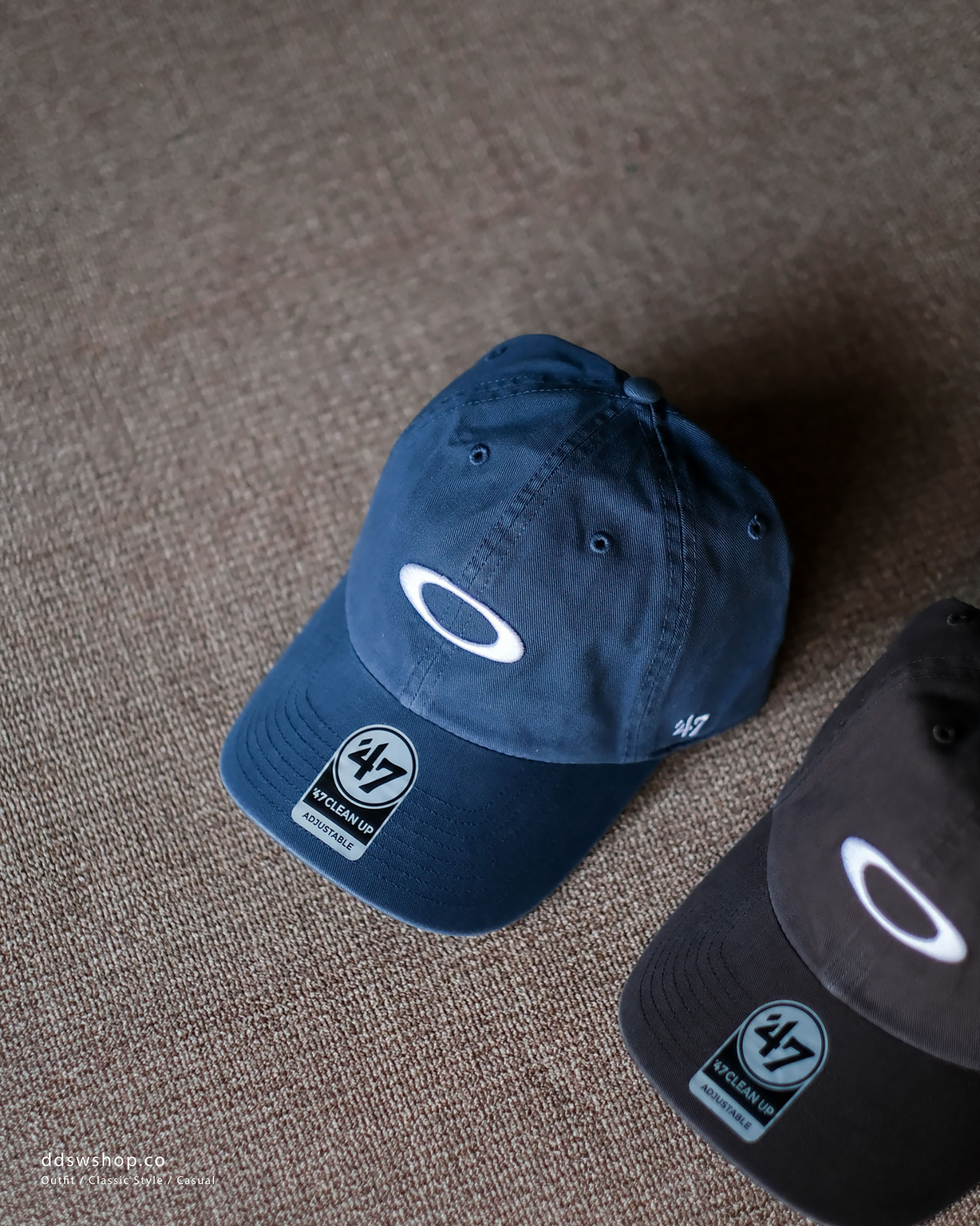 "現貨" Oakley 47 聯名款老帽 水洗黑 海軍藍