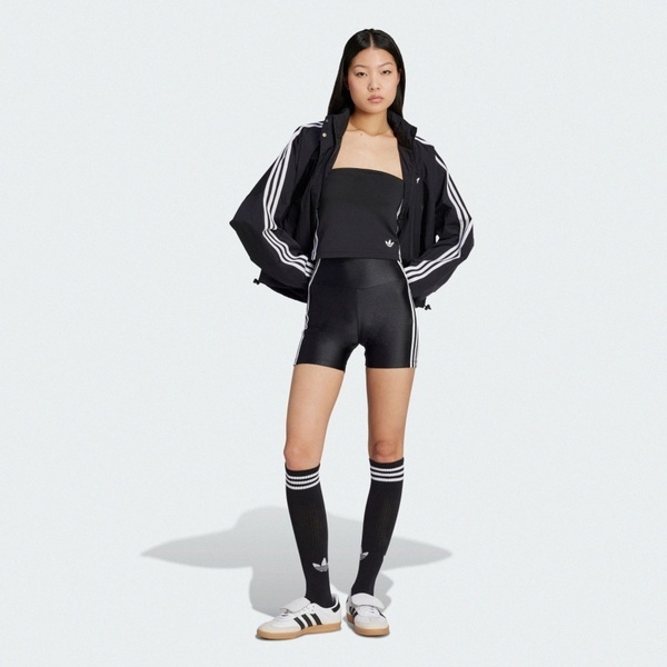 Adidas 愛迪達 3s Windbreaker JX1451 女 防風外套 立領外套 運動 休閒 黑 白 亞版