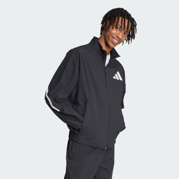 Adidas 愛迪達 M Z.n.e. Wv Tt KE4877 男 立領外套 休閒穿搭 運動外套 黑 亞版