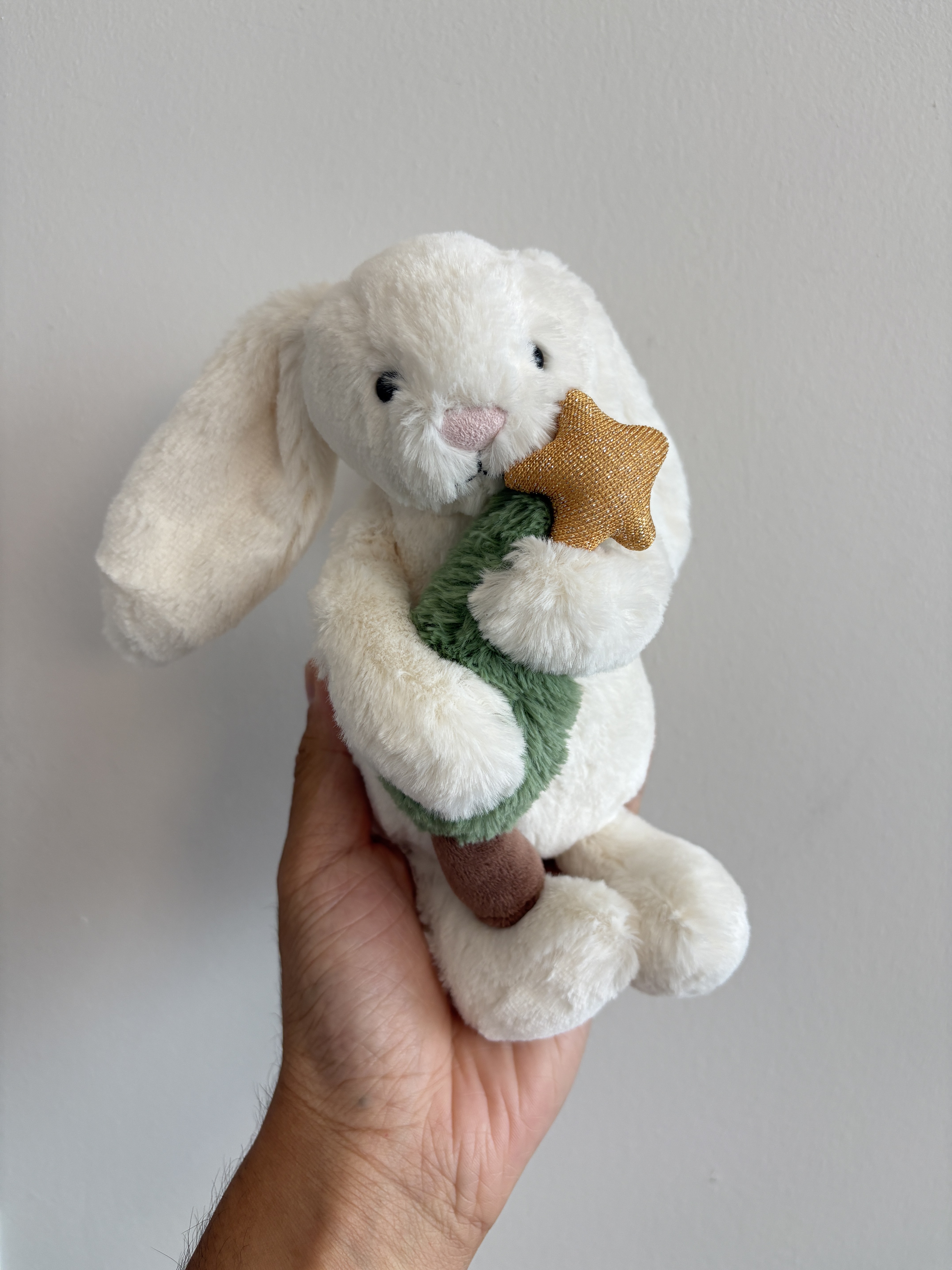 JellyCat 聖誕節限定 聖誕樹兔子