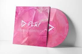 Ed Sheeran - Play (Pink and White Marbled LP)