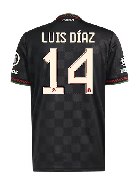 2025 Bayern Munich Third Away Shirt with Nameset