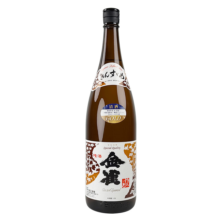 金雀清酒 GOLD 1800ml ２本セット 金雀GOLD | 山口縣幻之名酒頂尖工藝黃金比例| 清酒匯SakeSale
